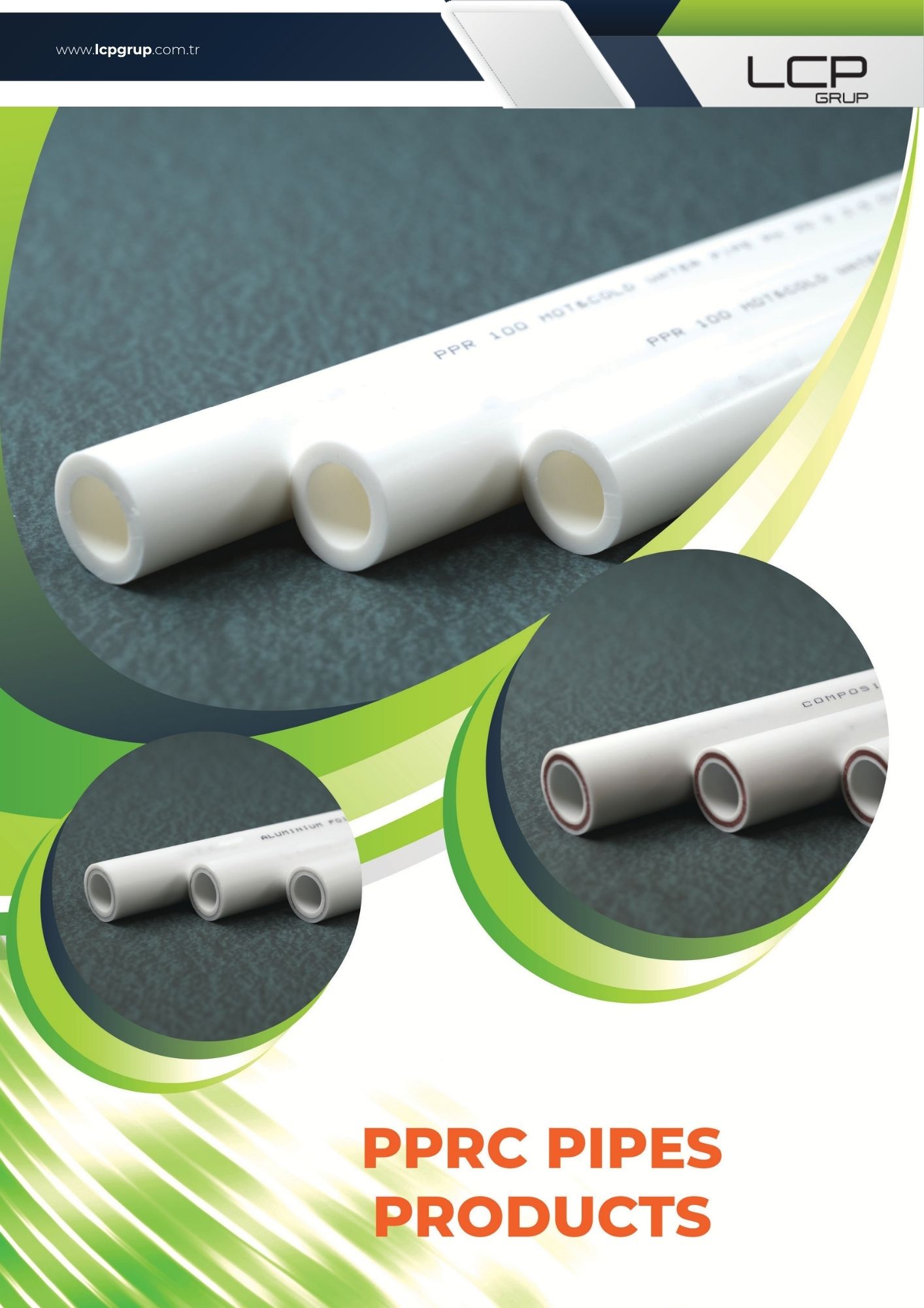 LCP Grup PPRC Boru Ürünleri Kataloğu